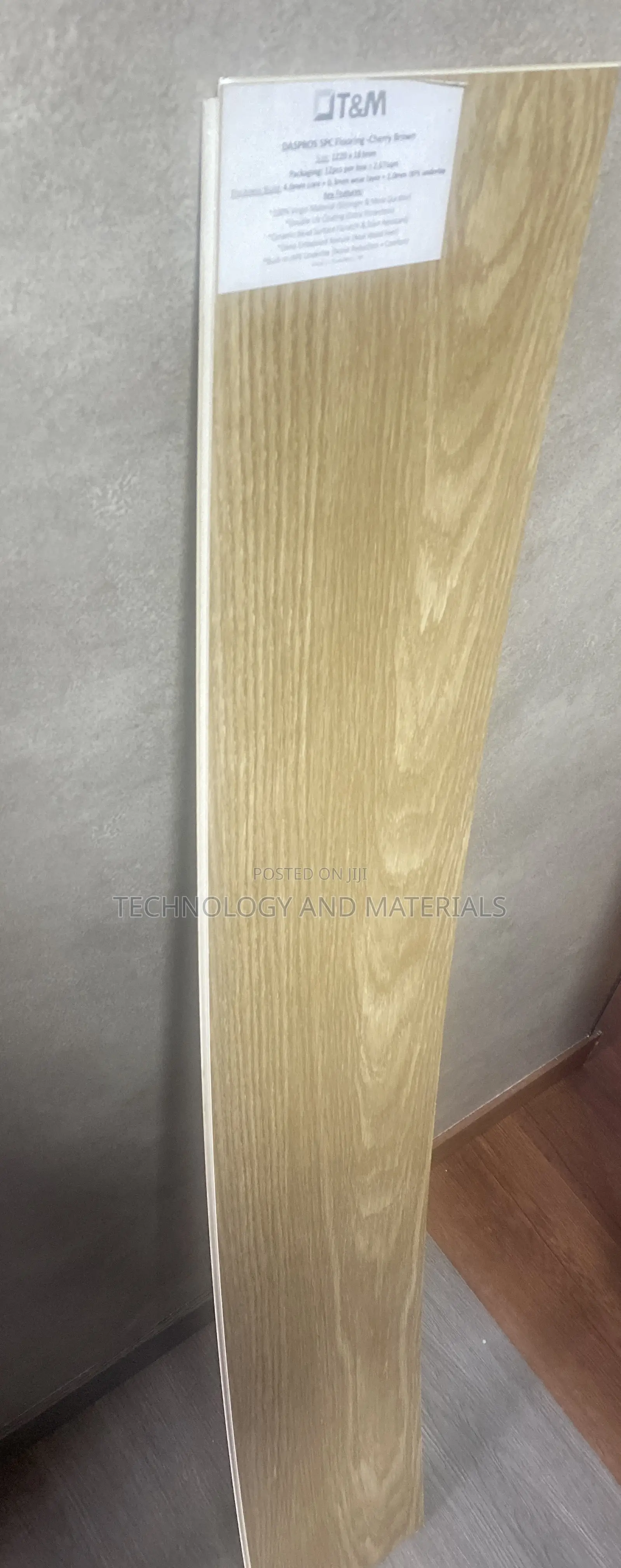 Daspros SPC Flooring -Cherry Brown
