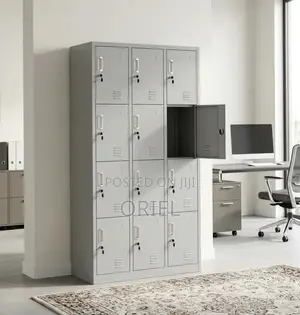 Office Cabinet : 12-Locker File Cabinet