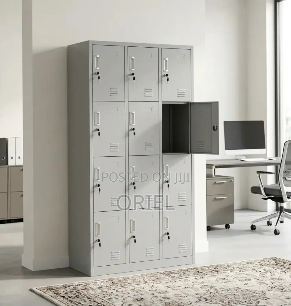 Office Cabinet : 12-Locker File Cabinet