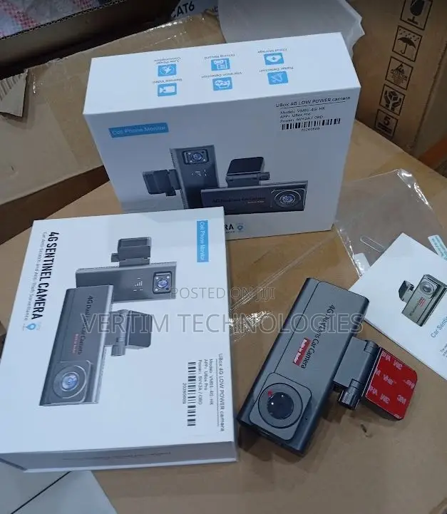 4G LTE UBOX Dash Camera GPS Vehicle Security Camera With Night Vision
