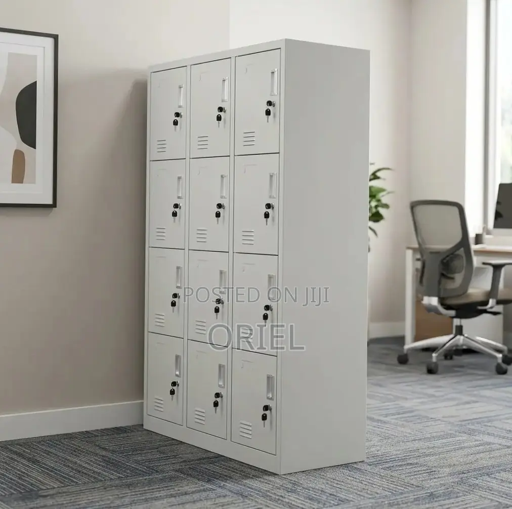Office Cabinet : 12-Locker File Cabinet