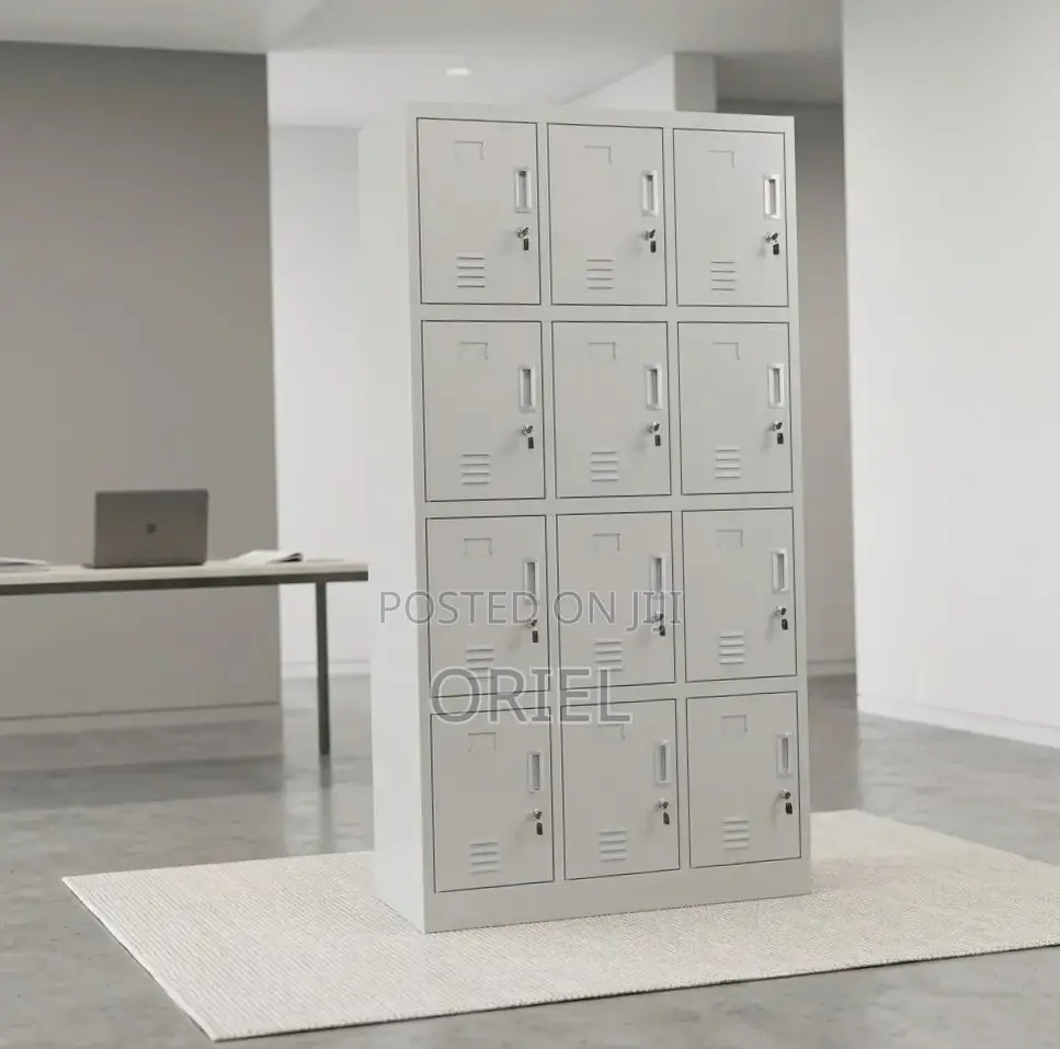 Office Cabinet : 12-Locker File Cabinet