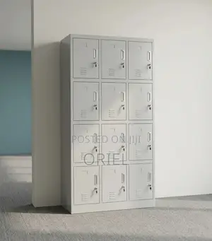 Office Cabinet : 12-Locker File Cabinet
