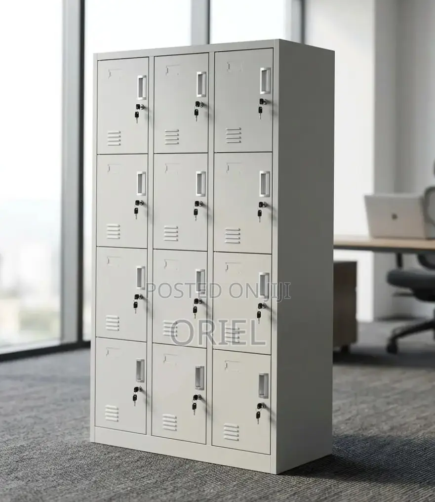 Office Cabinet : 12-Locker File Cabinet