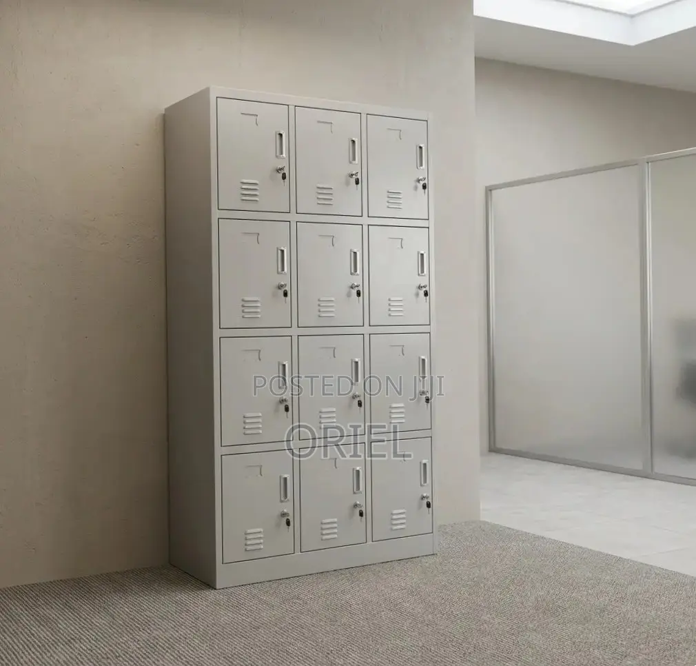 Office Cabinet : 12-Locker File Cabinet