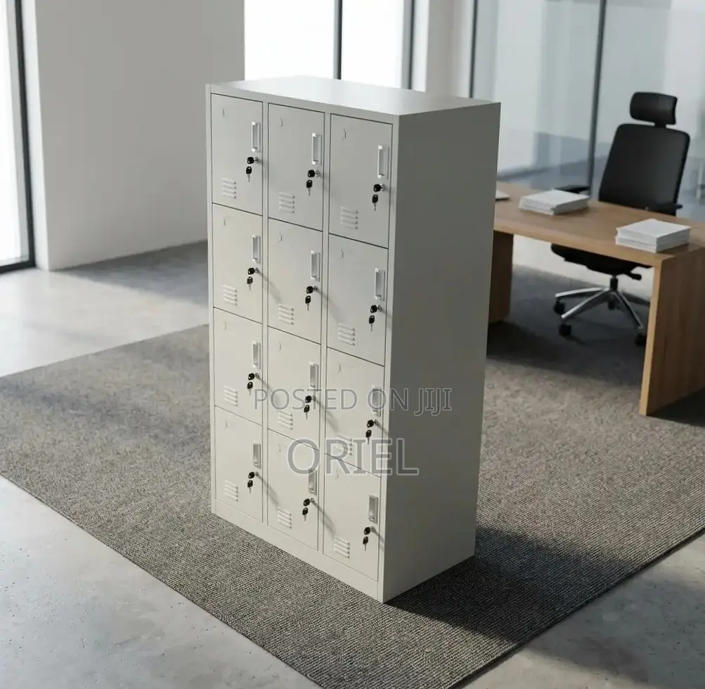 Office Cabinet : 12-Locker File Cabinet