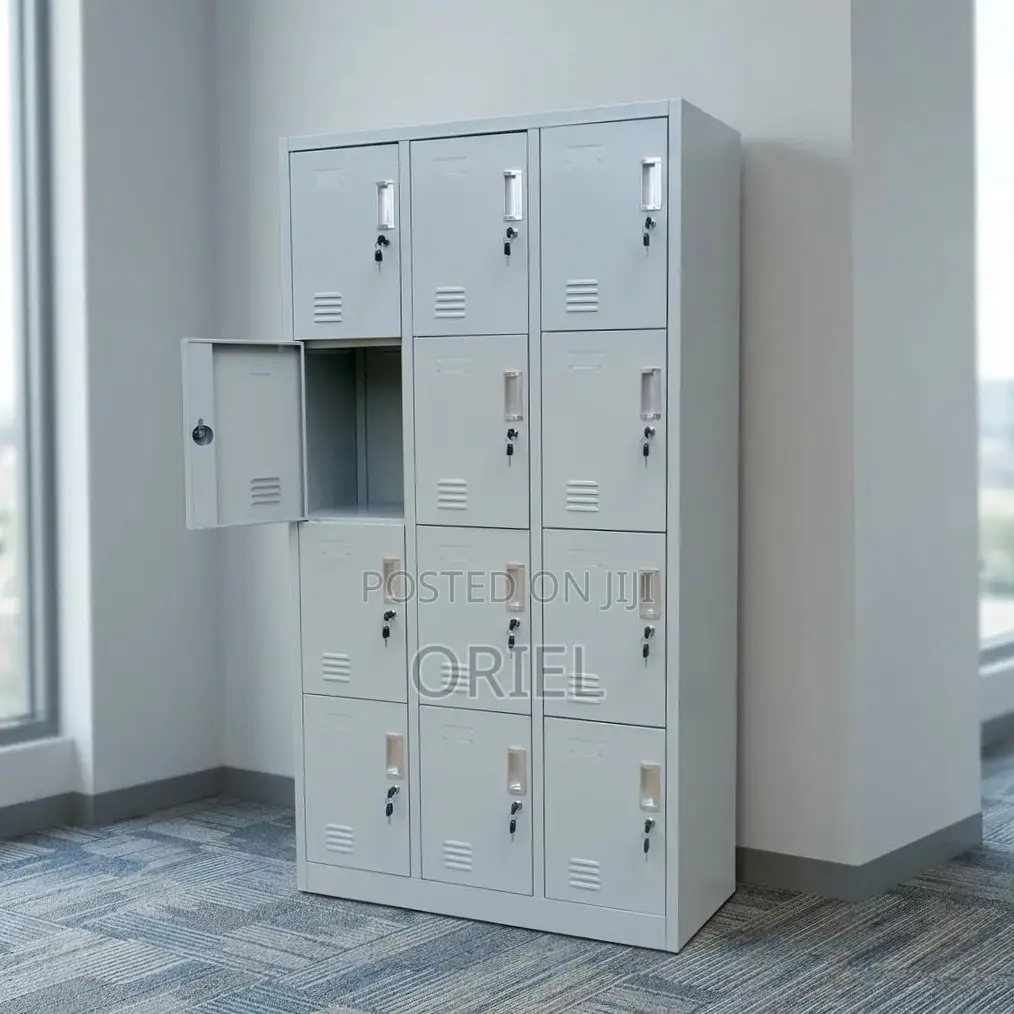 Office Cabinet : 12-Locker File Cabinet