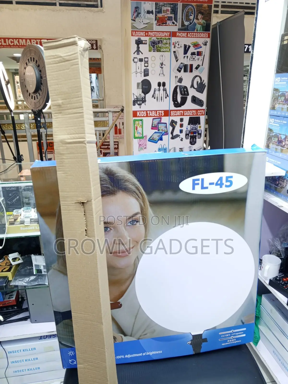 FL-45 18" LED Photography Fill Light With Adjustable Stand