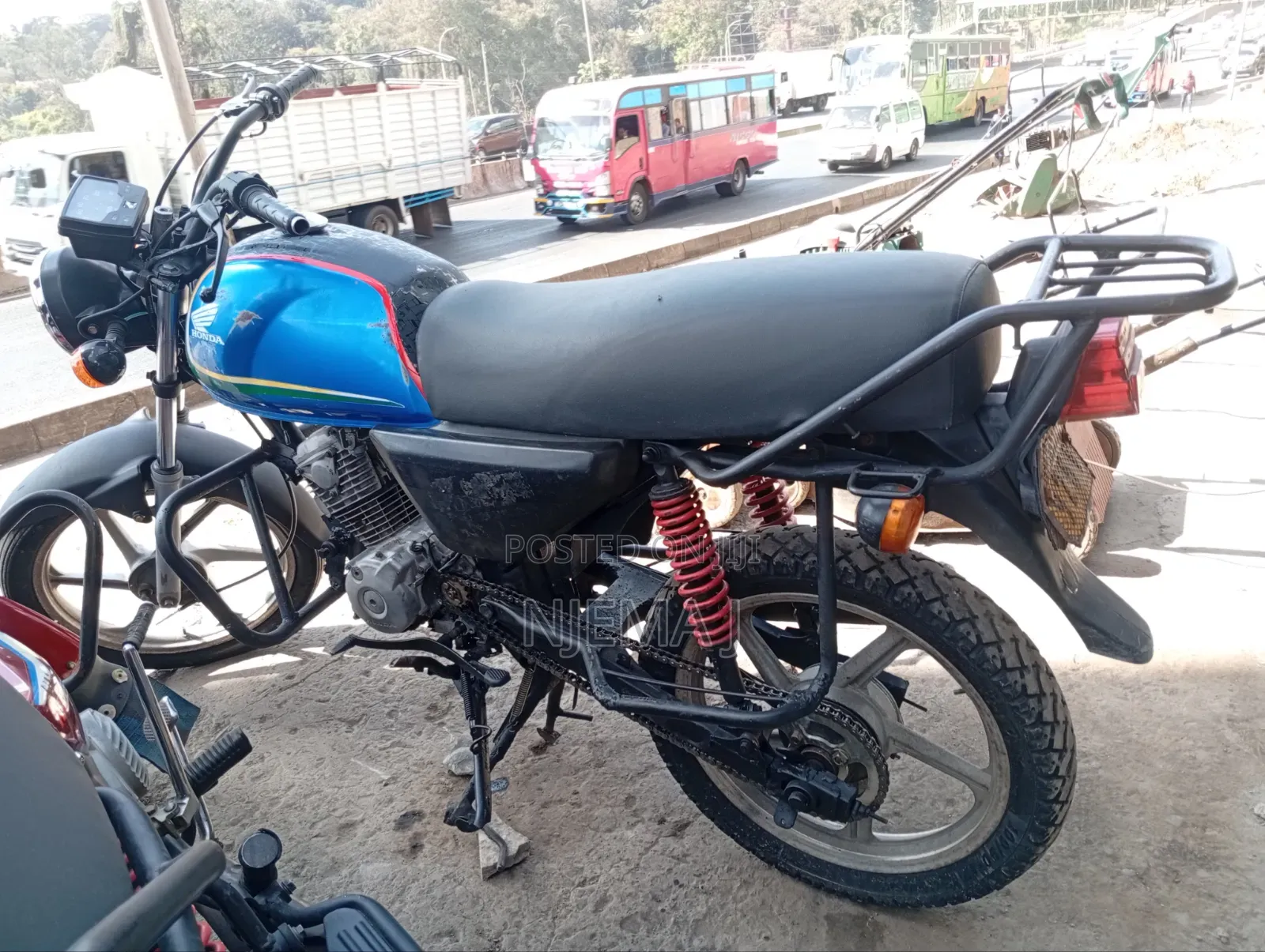 Honda CB 2020 Blue