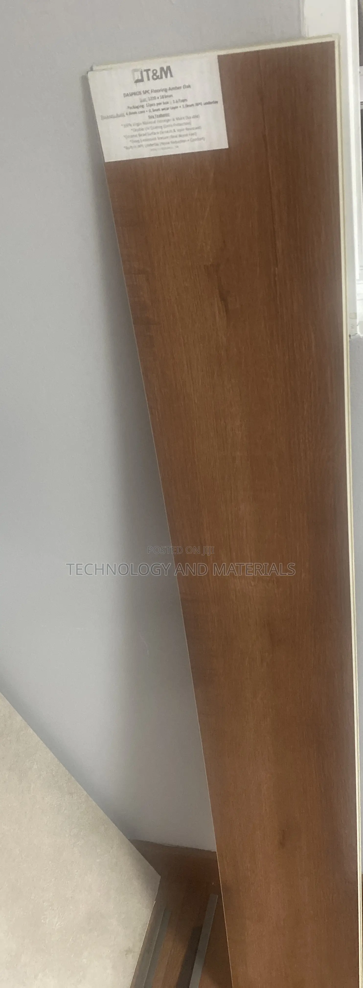 Daspros SPC Flooring -Amber Oak
