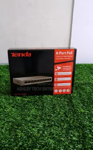 Tenda 8 Port PoE CCTV Switch