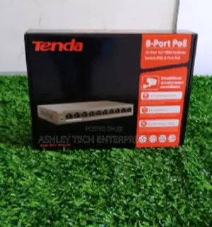 Tenda 8 Port Network Switch With PoE