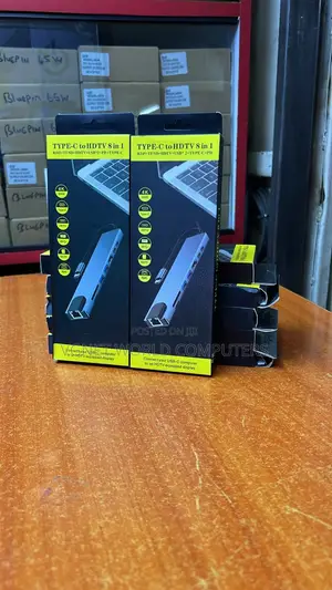 Type-C to HDTV Multiport Adapters 8-in-1 USB-C Hubs