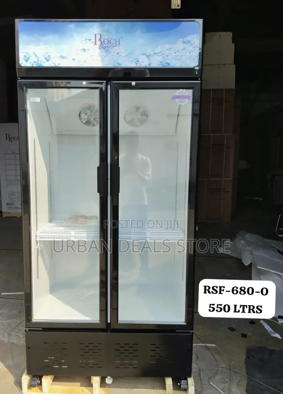 Roch 505l Vertical Showcase Refrigerator