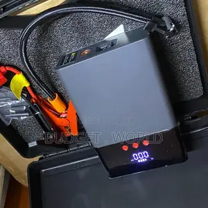 . Q7 80000mAh Multi-Function Car Jump Starter Tyre Inflator