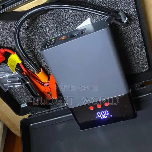. Q7 80000mAh Multi-Function Car Jump Starter Tyre Inflator