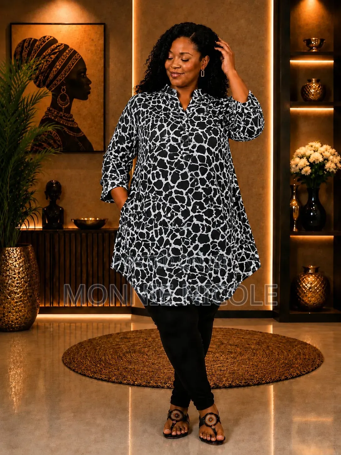 Stylish Zia Maternity Dress Top , Pregnant Friendly. Plus Size Tops