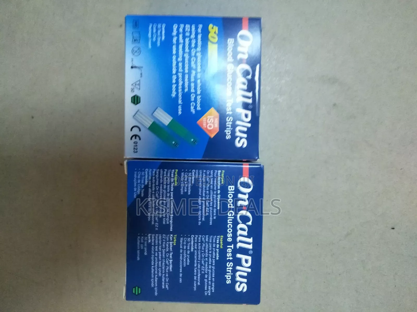 On Call Glucometer Blood Strips on-Call Oncall