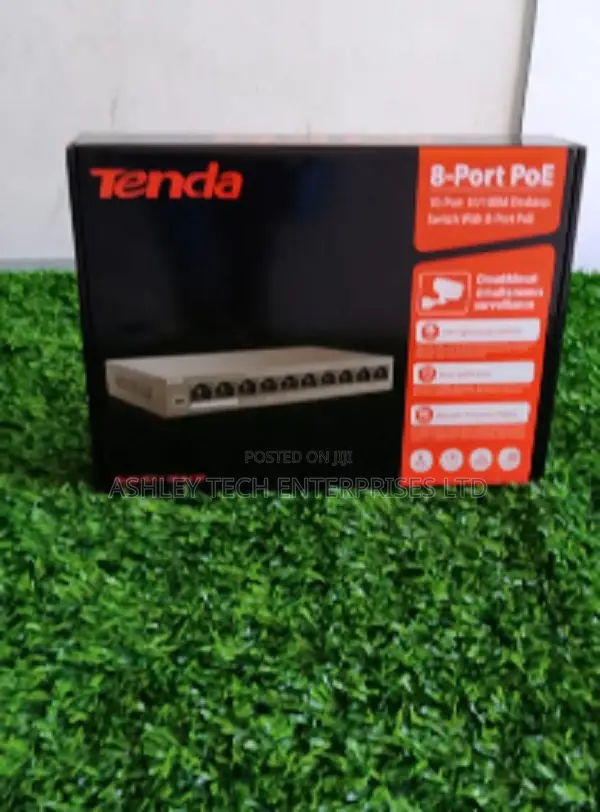 Tenda 8 Port LAN PoE Switch