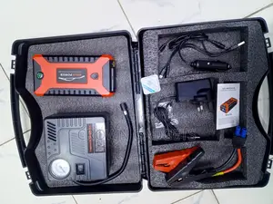 Emergency Car Jump Starter Air Compressor for Cars Bikes