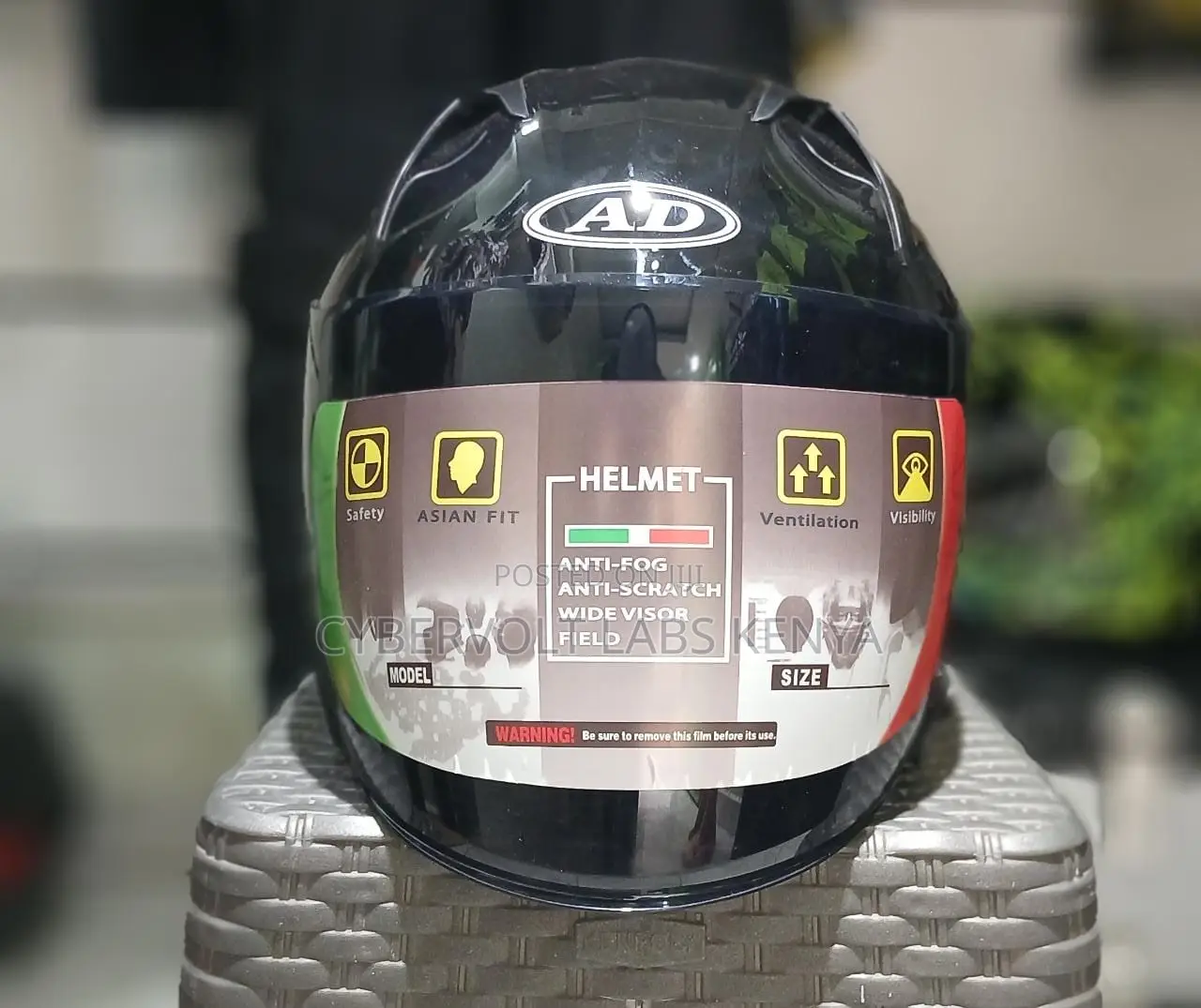 Durable - DOT Certified Half Face Helmet
