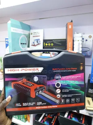 Car Jump Starter With Air Compressor, Power Bank Tire Pump