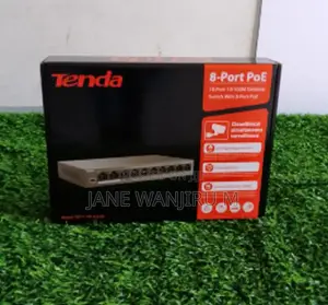 Tenda 8 Port Smart PoE Network Switch