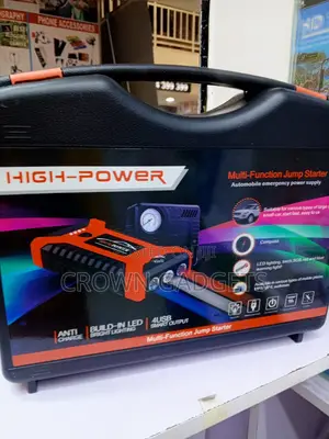 2-in-1 Portable Car Battery Booster and Air Pump Compressor