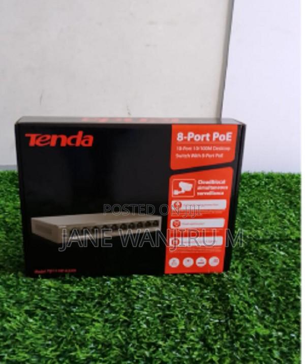 Tenda 8 Port PoE Security Camera Switch
