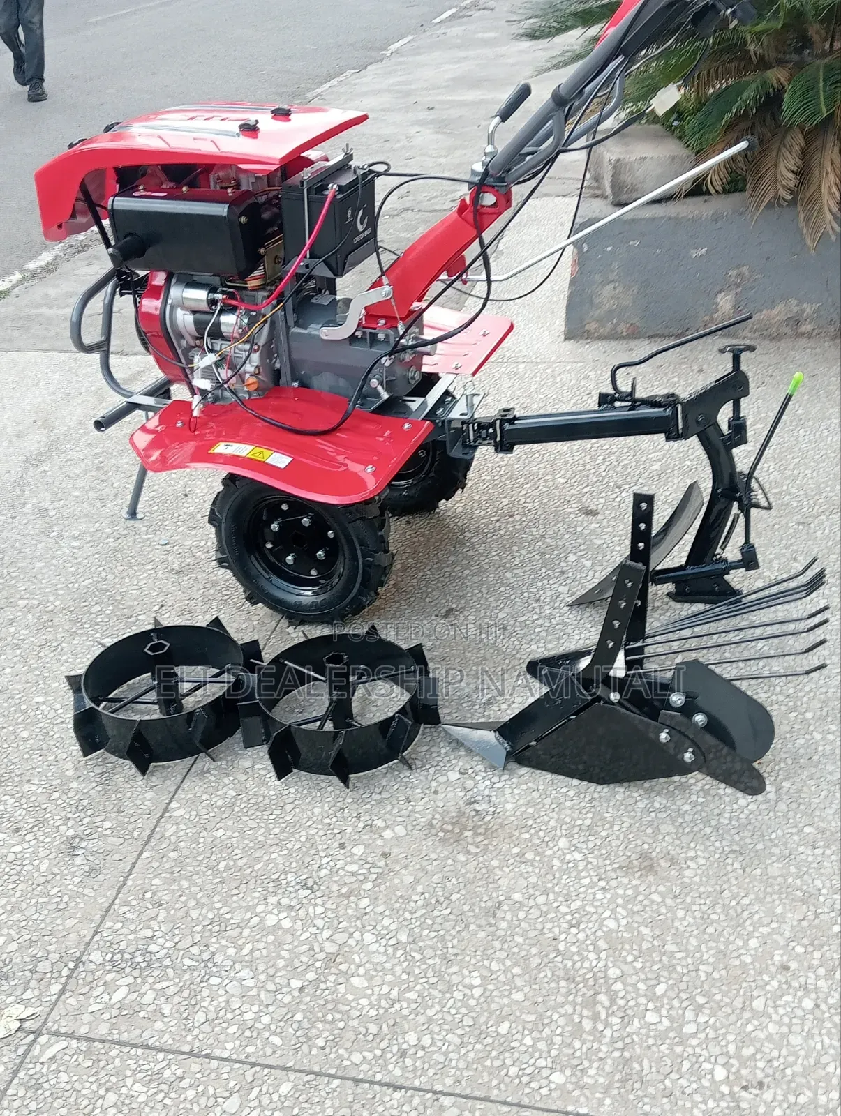 16HP JD Power Tiller With Ploughing Cultivation Implements