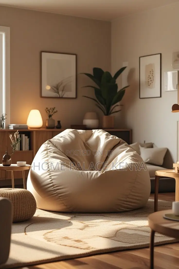 Bean Bag; Oversized Comfortable Bean Bag Lounge Chair