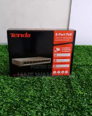 Tenda 8 Port IP Camera PoE Switch