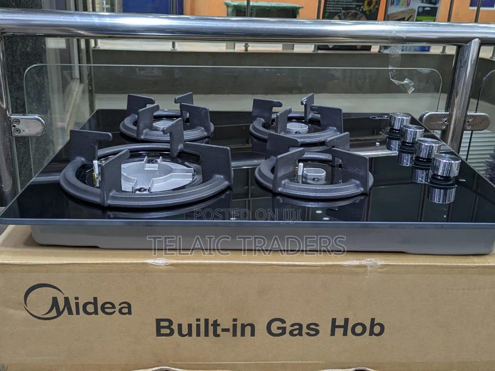 Midea 60cm SS Gas Hob 60GL403