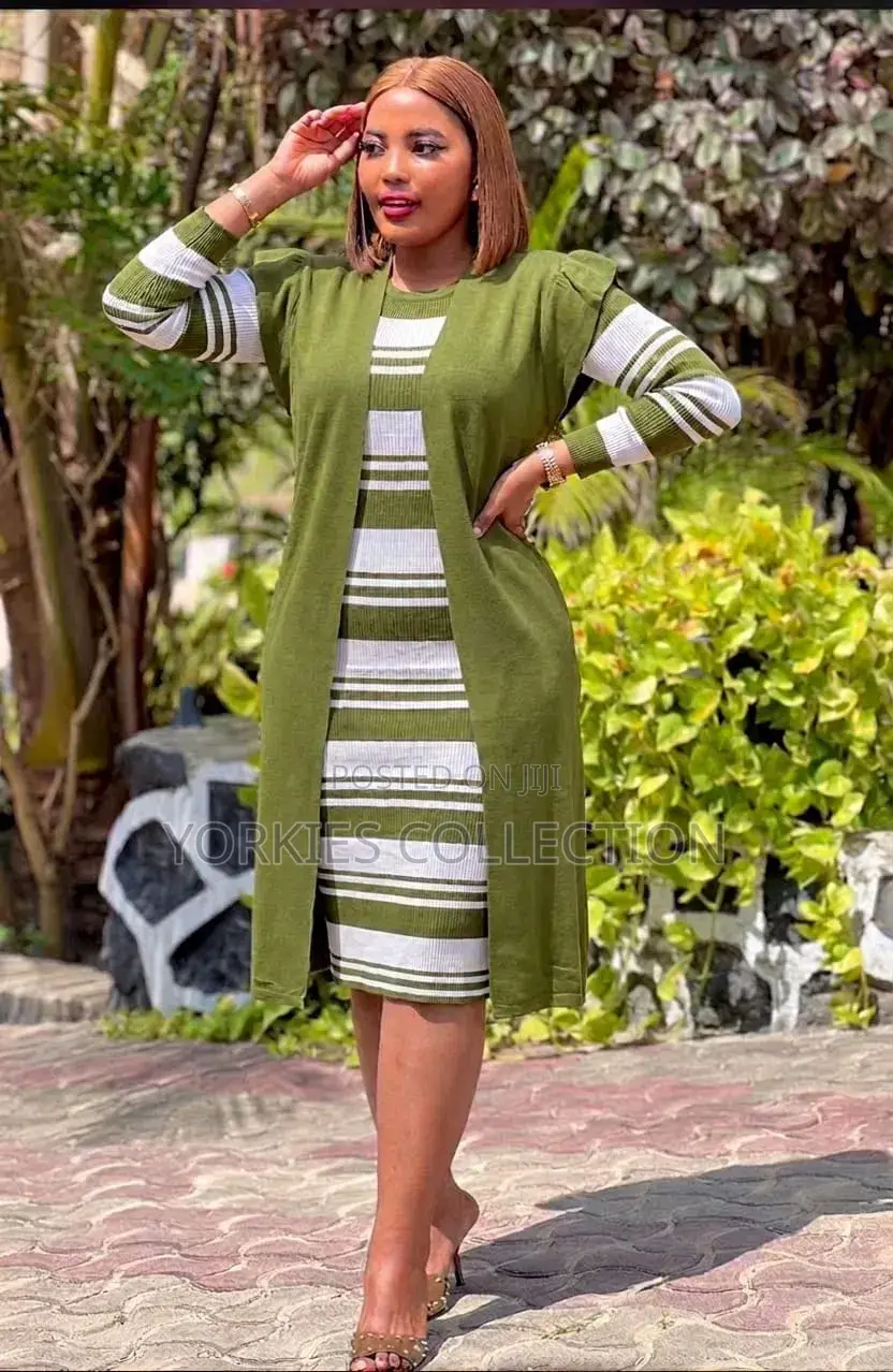 Easy-to-Wear Knitted Two Piece Set