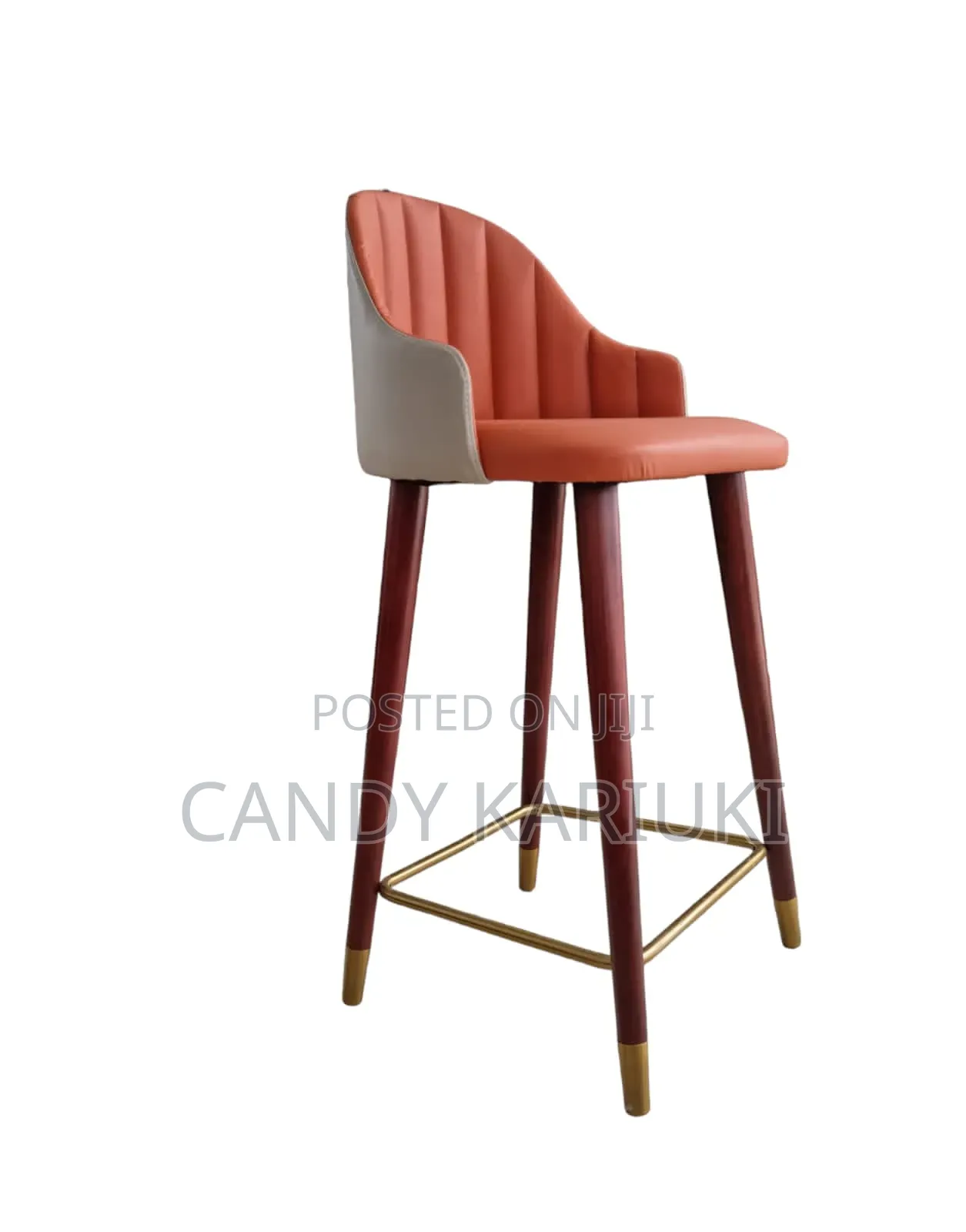 Modern Upholstered Bar Stool