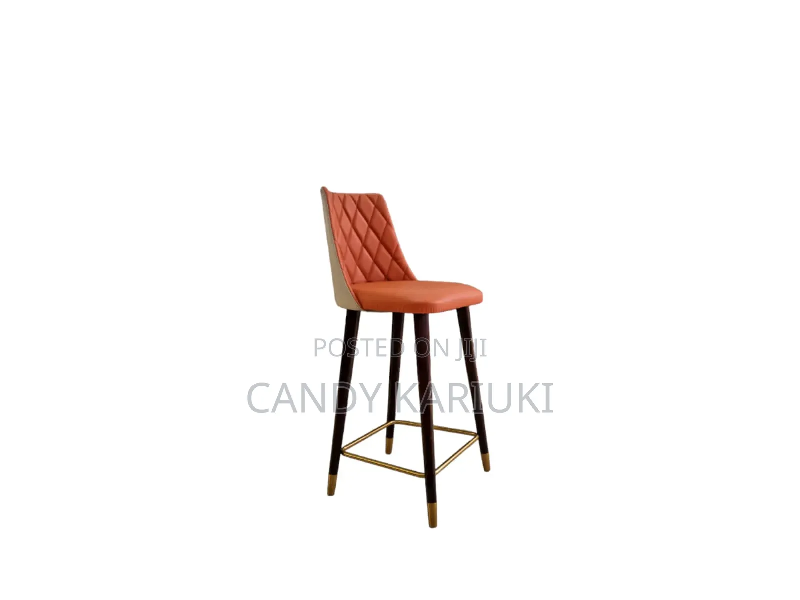 Modern Upholstered Bar Stool