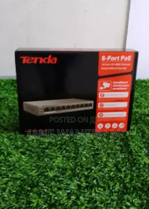 Tenda 8-Port Ethernet Switch for CCTV IP Cameras