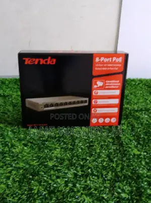 Tenda 8 Port PoE Surveillance Switch