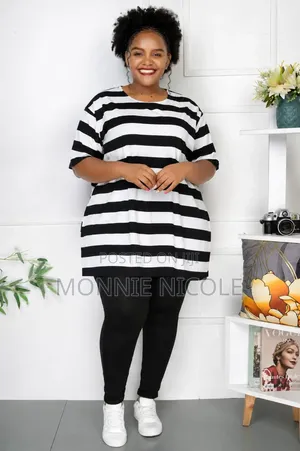 Casual Ziva Plus Size Tshirt With Tight / Dress/Free Pregnant Friendly