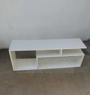 White /Black Mexico TV Stand With Pay on Delivery