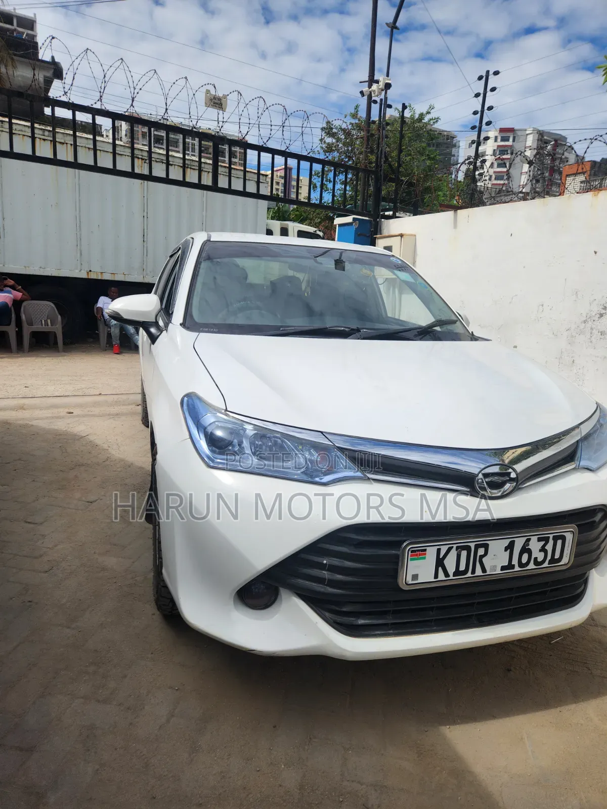 Toyota Axio 2017 White