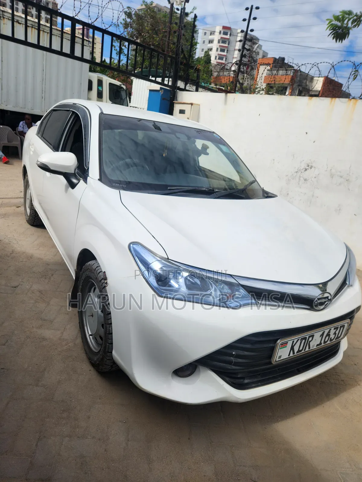 Toyota Axio 2017 White
