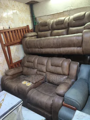 Brand New 5 Seaters Semi-Recliner Sofa