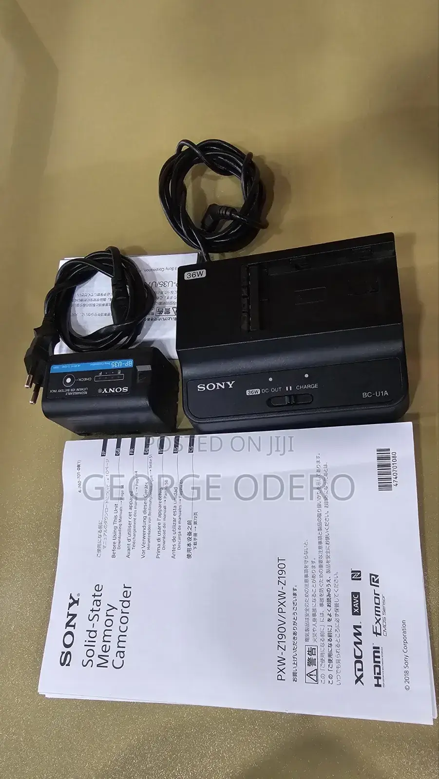Sony PXW-Z190 Camcorder