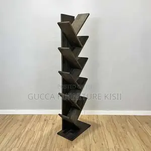 Bookshelf; Tree Tier Storage Bookshelf