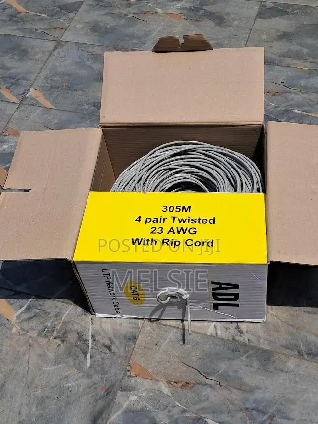 ADL CAT6 Indoor Ethernet LAN Cable 305M Network Installation Cable