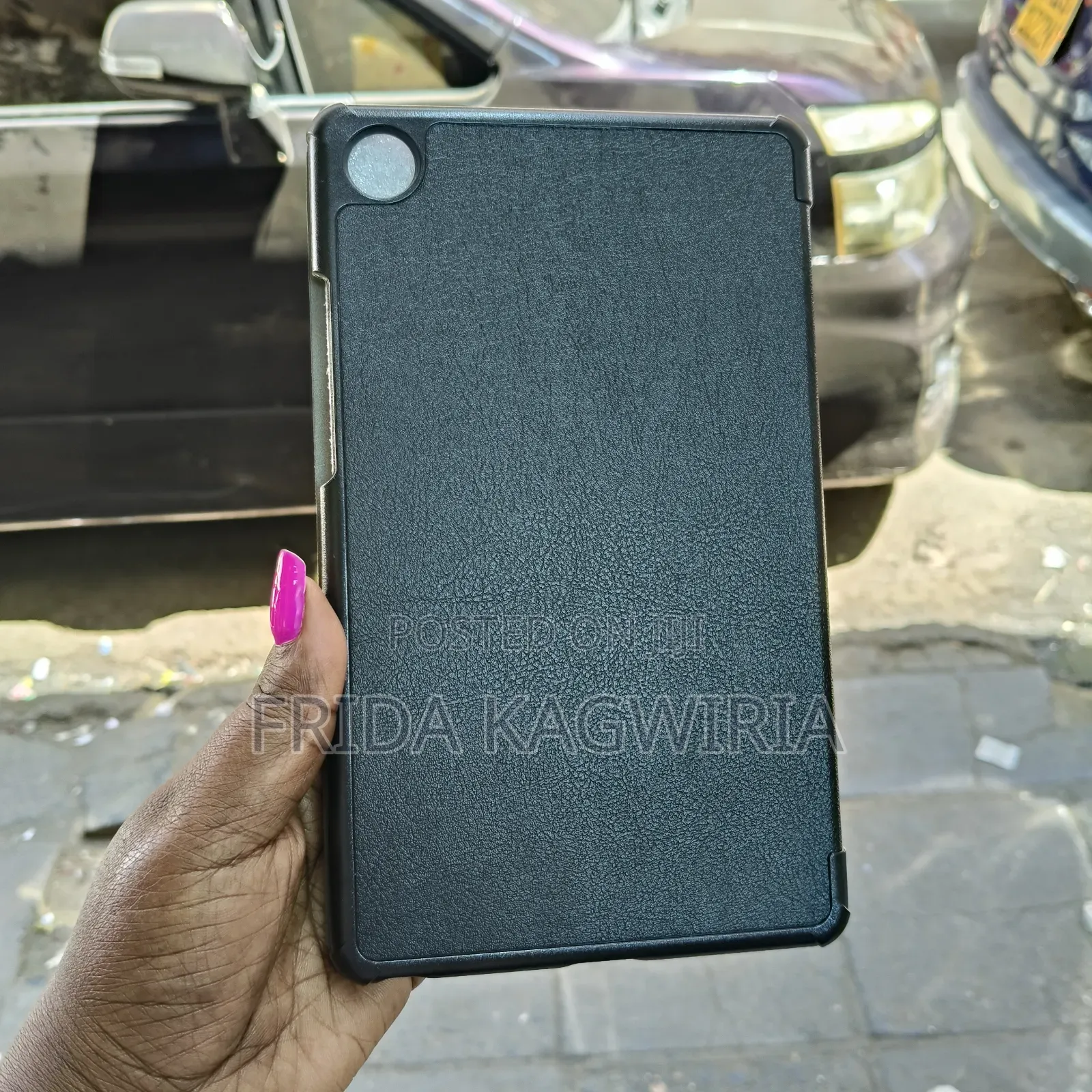 Levono Tab One Leather Flip Cover Case With Kickstand