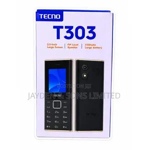 New Tecno T303 Black