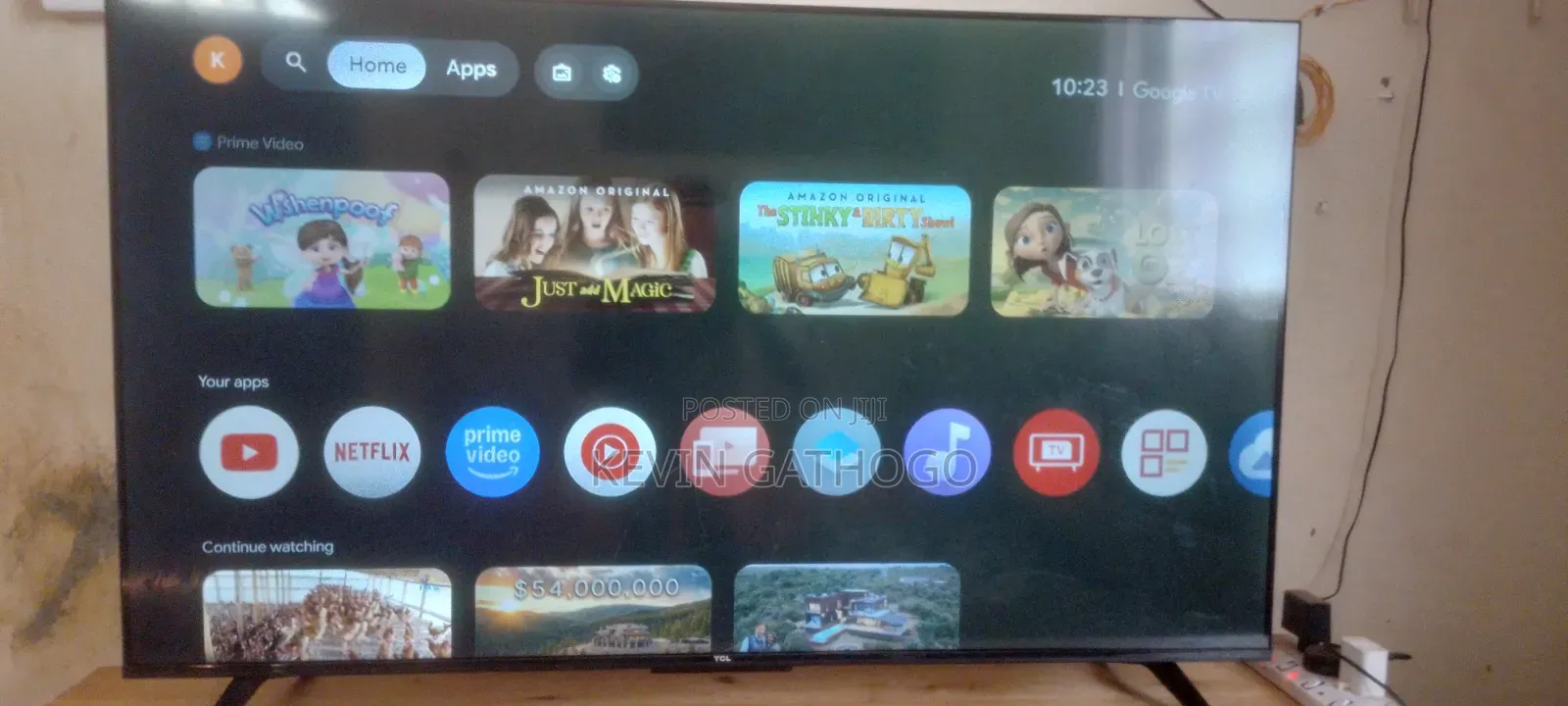 TCL 50 Inch TV Slightly Used