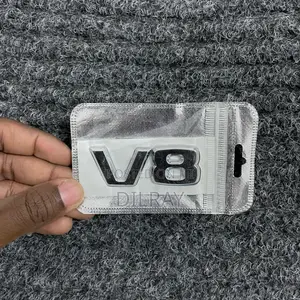 V8 Logo Emblem Badge